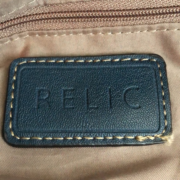 Relic Blue Faux Leather Handbag - Picture 8 of 14